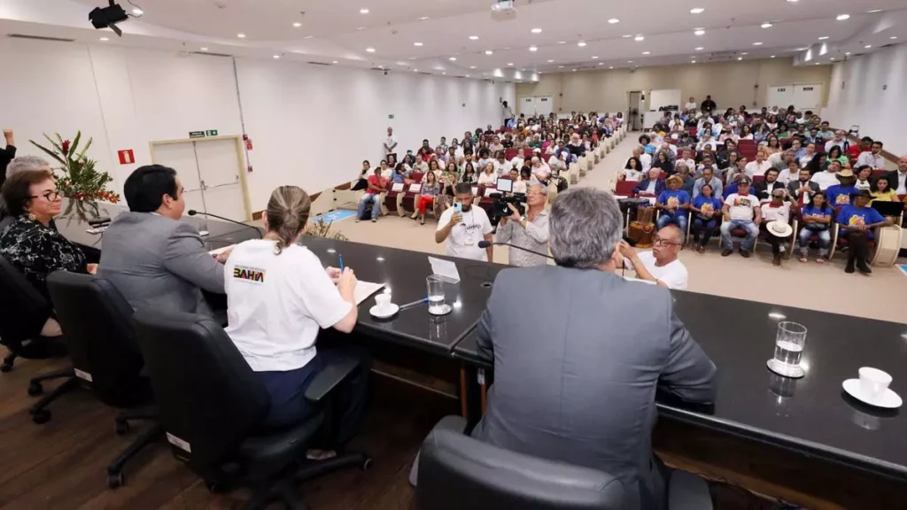 Na manhã desta terça-feira (12), o auditório do Ministério Público da Bahia (MPBA) foi palco do Seminário Técnico do Pacto pelo Cerrado.