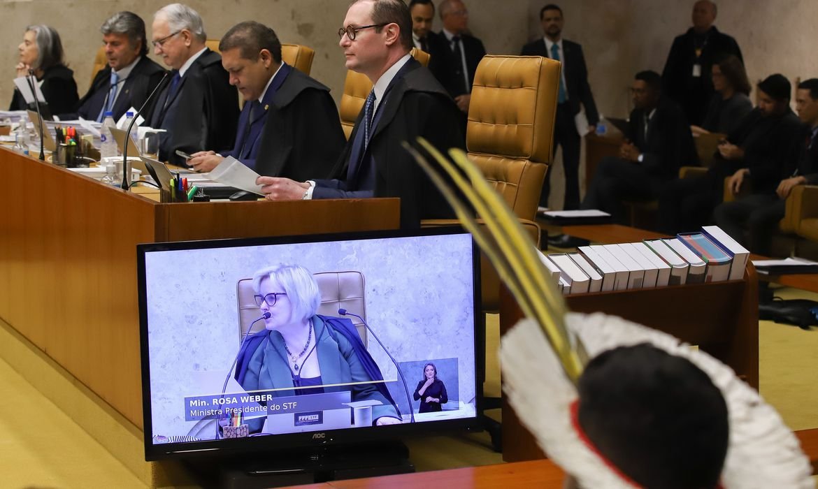 O Supremo Tribunal Federal (STF) pode definir na quarta-feira (27) a tese final do julgamento que derrubou o marco temporal para demarcação