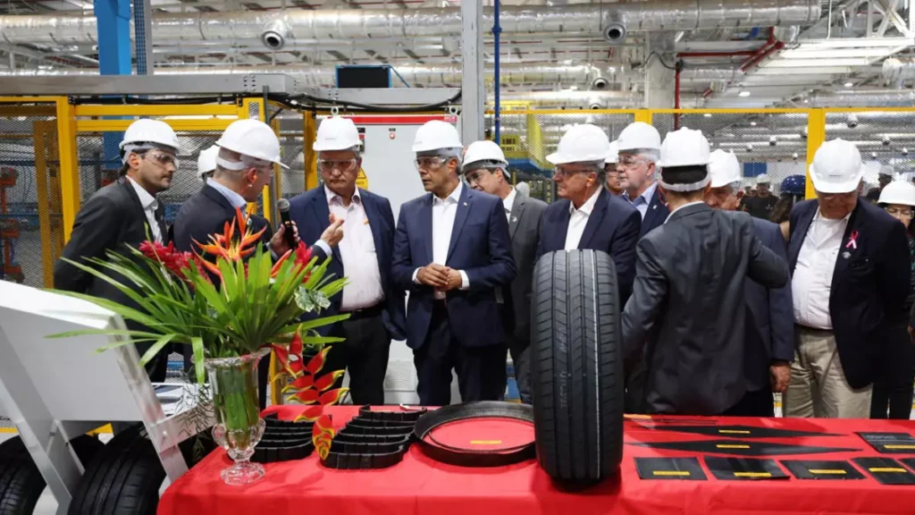 O início da expansão da fábrica Bridgestone em Camaçari, na Região Metropolitana de Salvador (RMS), foi celebrado, nesta