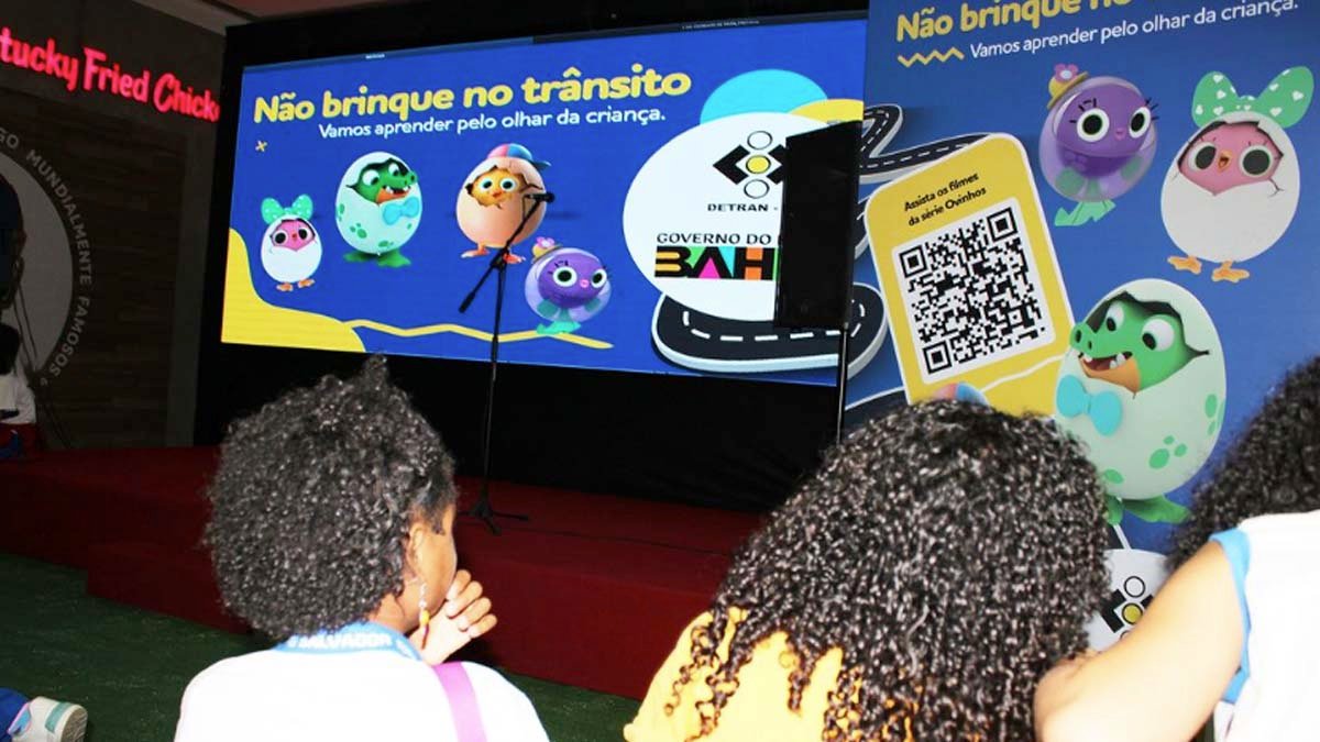 Denominado de Programa “Ovinhos no trânsito”, o Parque Shopping Bahia e o Departamento Estadual de Trânsito (Detran-BA) promovem