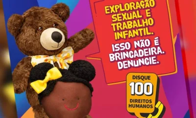 Governo da Bahia lançou, nesta semana, mais uma campanha de conscientização para o combate à exploração sexual e trabalho infantil