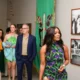 A atriz estadunidense Angela Bassett esteve no Museu Nacional da Cultura Afro-Brasileira (Muncab), em Salvador, neste sábado (4),