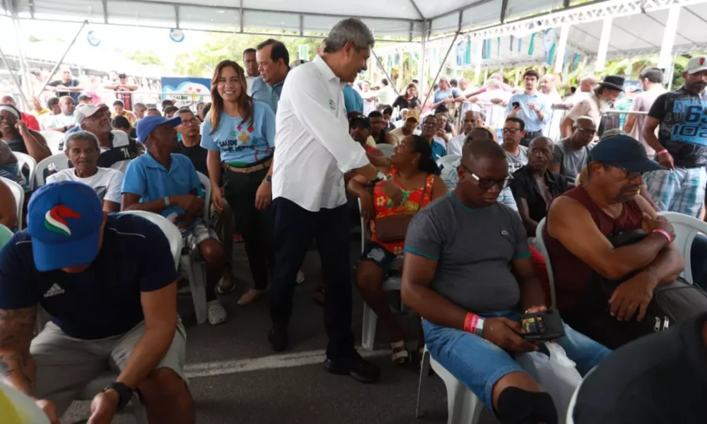 em Salvador, a primeira edição da Feira Saúde Mais Perto voltada para o público masculino, a Feira do Homem,