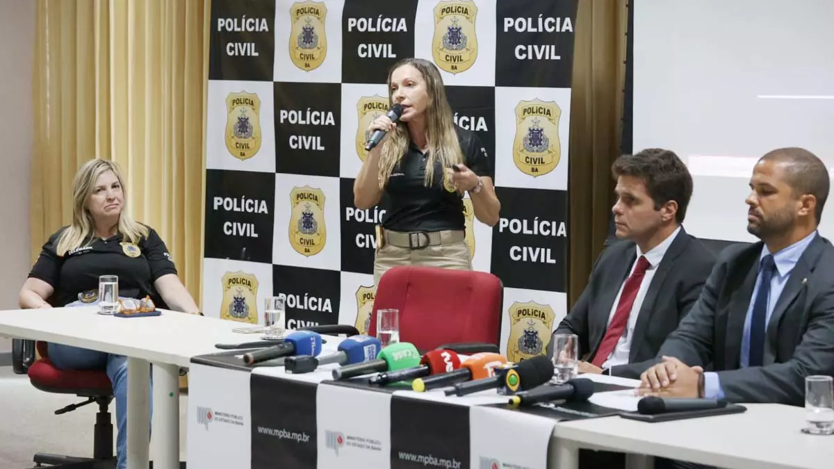 A Polícia Civil da Bahia apresentou detalhes conclusivos do inquérito sobre o homicídio da ialorixá Bernadete Pacífico, em coletiva