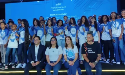 Nesta sexta-feira (17), cerca de 56 estudantes de 10 a 14 anos, de 14 escolas municipais, foram premiados na Cerimônia