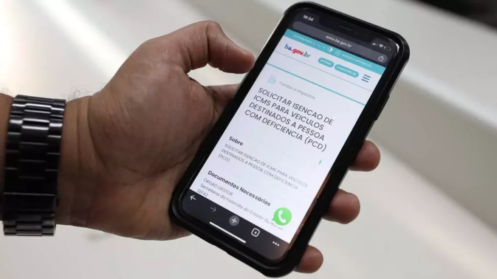 Taxistas e Pessoas com Deficiência (PcD) já podem solicitar isenção do ICMS e IPVA de veículos, com mais comodidade, praticidade e menos