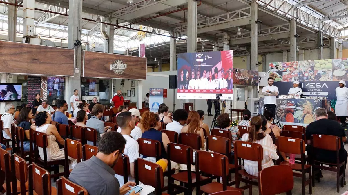 O Mercado do Rio Vermelho foi palco da 8ª edição do Mesa Ao Vivo Bahia, evento gastronômico que reuniu, nos dias 15 e 16 de