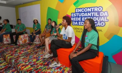 Estudantil da Rede Estadual da Educação, que acontece na Arena Fonte Nova, em Salvador, abre espaço para a troca de experiências