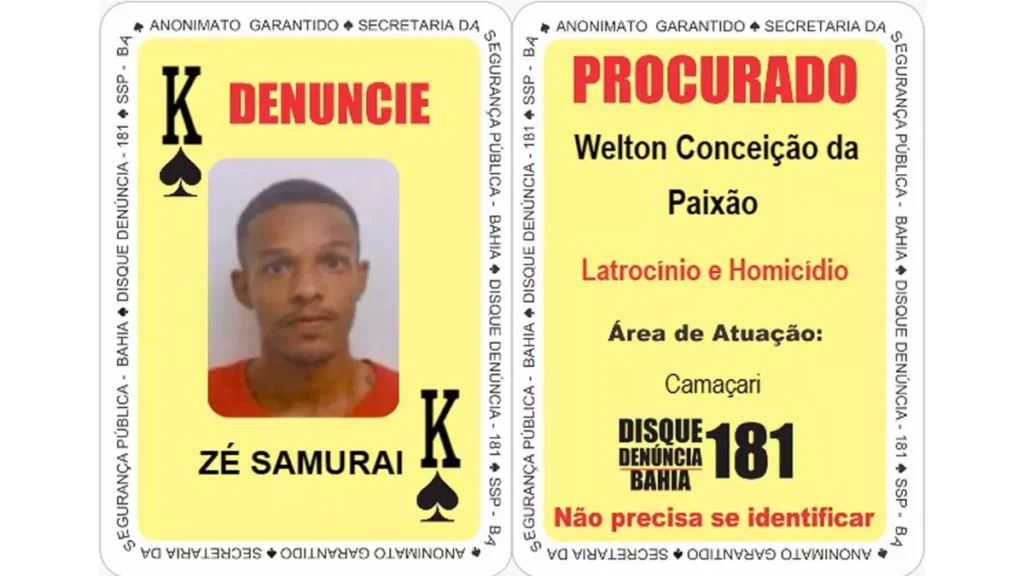 O Baralho do Crime da Secretaria da Segurança Pública recebeu nesta terça-feira (16), a sua primeira atualização