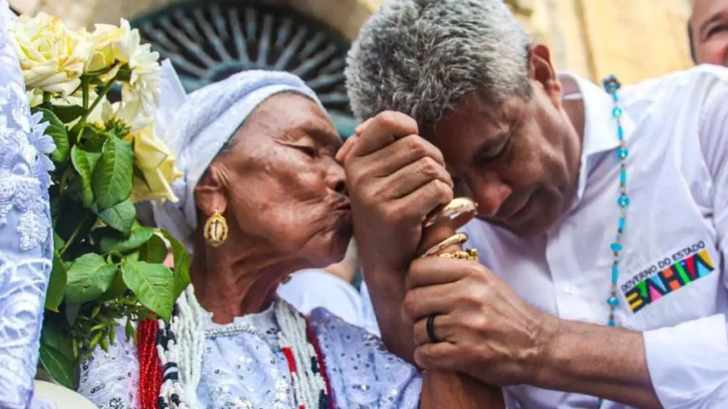 Durante a solenidade que deu início aos festejos ao Senhor do Bonfim, nesta quinta-feira (11), o governador Jerônimo Rodrigues