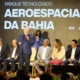 Junior, ocorreu na sede do Senai Cimatec, nesta quinta-feira (18), para formalizar a criação do Parque Tecnológico Aeroespacial da Bahia,