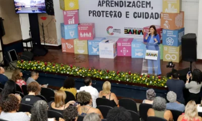 A Jornada Pedagógica 2024 na Bahia, com o tema "Aprendizagem para Cidadania, Liberdade e Democracia", começou