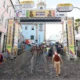 O Largo do Pelourinho registrou um movimento diferente nesta quarta-feira (7) com a realização de um simulado no Portal de Abordagem que