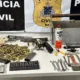 Um imóvel onde funcionava uma oficina clandestina para reparo de armas de fogo foi localizado, nesta quinta-feira (7),