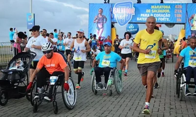 A Maratona Salvador, promovida pela Prefeitura, abriu as inscrições para pessoas com deficiência (PCD) visual, intelectual