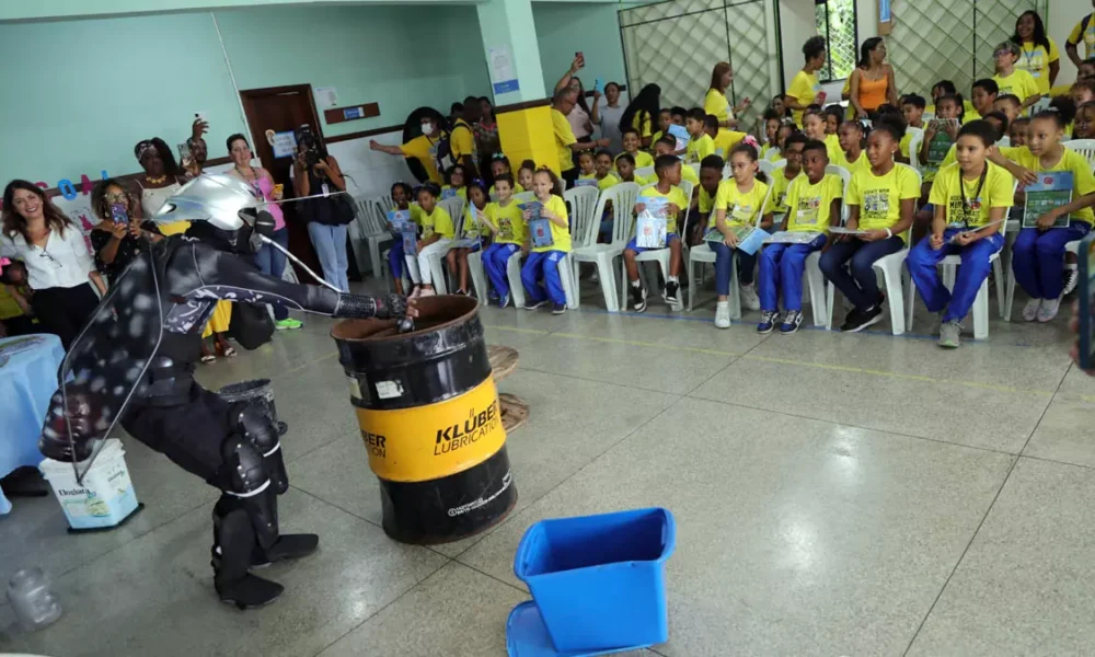 (SMS), em parceria com a Secretaria Municipal da Educação (Smed), deu o pontapé ao programa Agentes Mirins, nesta quarta-feira (3),