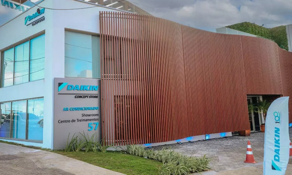 Como parte das celebrações do seu centenário, comemorado neste ano, a fabricante japonesa de equipamentos de ar-condicionado Daikin,