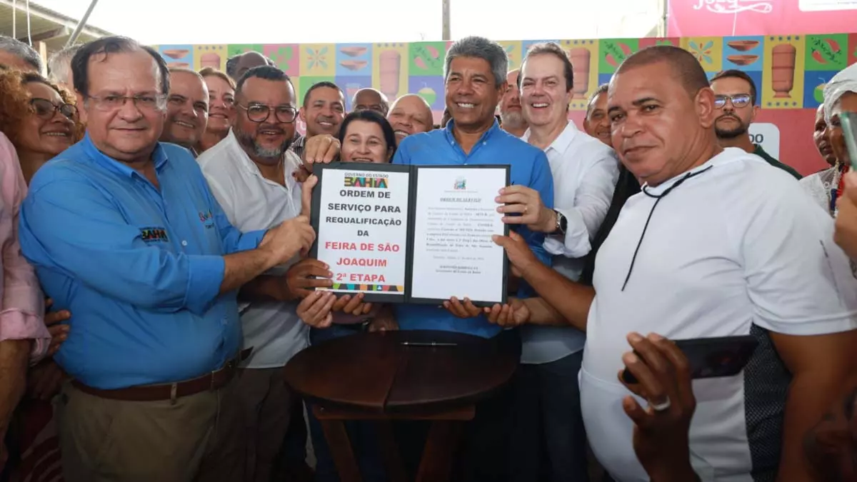 A tradicional Feira de São Joaquim, na Cidade Baixa, em Salvador, vai passar por mais melhorias. Nesta quarta (17),