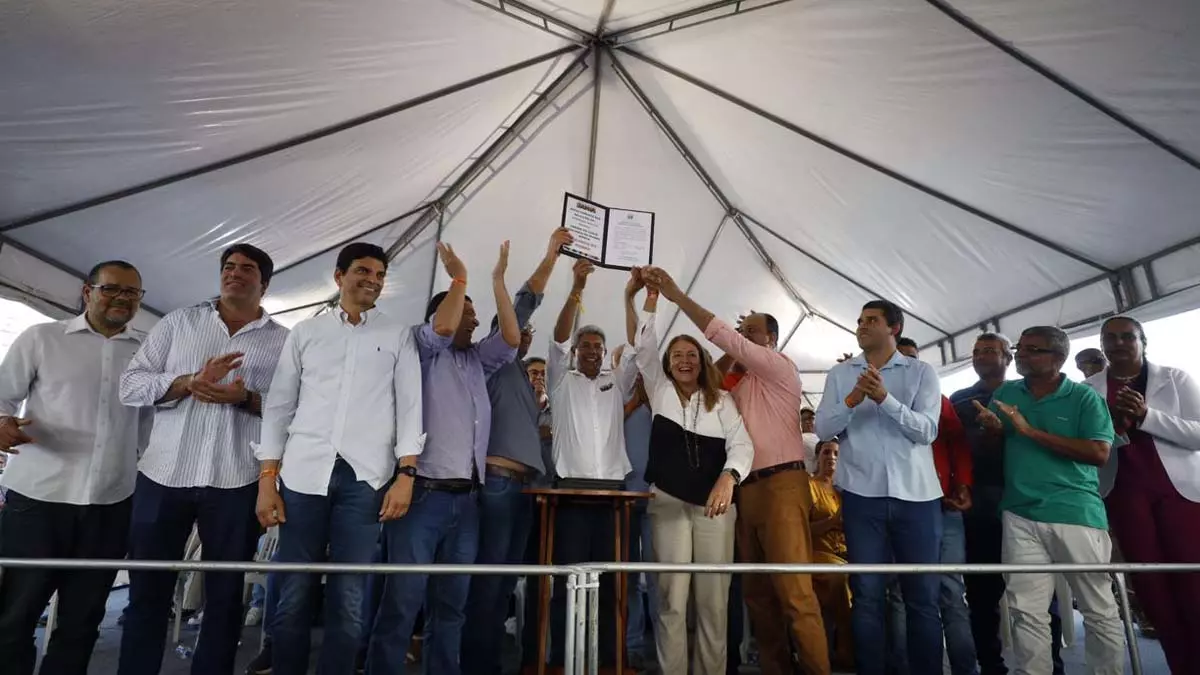 Na tarde deste domingo (28), o governador Jerônimo Rodrigues autorizou, no município de Mulungu do Morro, localizado na