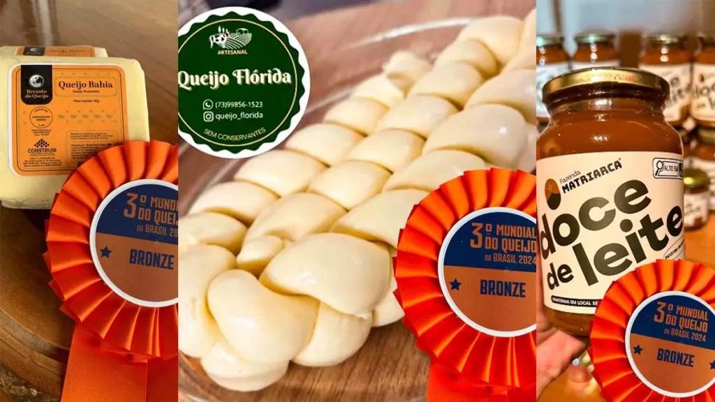 agricultores familiares do Extremo Sul da Bahia: o queijo Bahia Maturado do Recanto do Queijo, de Vereda, o Doce de Leite da Fazenda