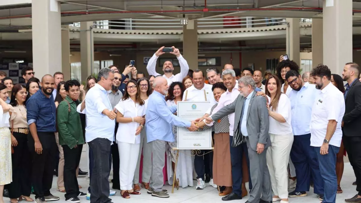 novo Núcleo Pedagógico no Campus Paulo Freire da Universidade Federal do Sul da Bahia (UFSB). O governador Jerônimo Rodrigues