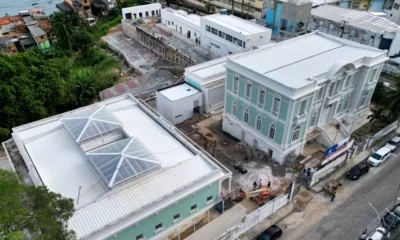 As obras de recuperação do antigo Hospital Couto Maia, no bairro de Mont Serrat, em Salvador, foram visitadas, neste sábado (4),