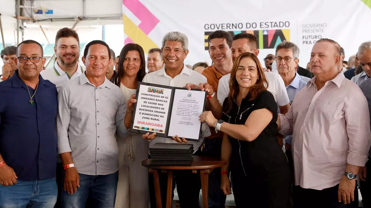 O domingo (26) foi histórico no município de Mirangaba, a cerca de 370km de Salvador. O Governo da Bahia está investindo mais