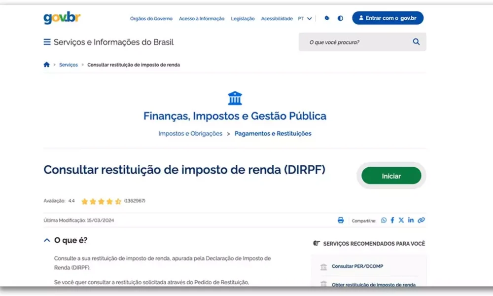 Leão. Nesse horário, a Receita Federal libera a consulta ao primeiro dos cinco lotes de restituição de 2023, com a inclusão de todos os