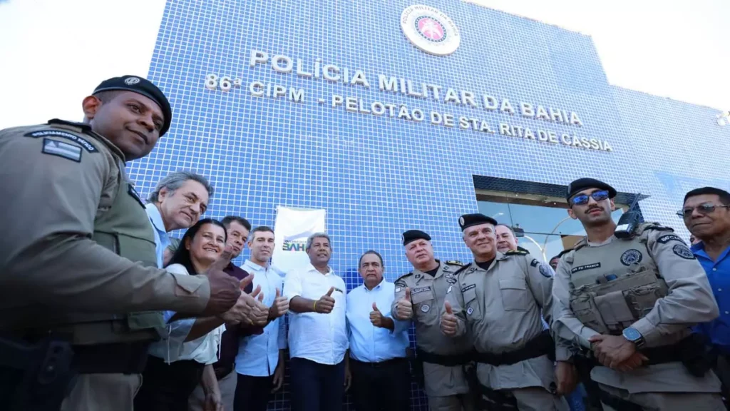 integrada da Polícia Civil e Militar do oeste baiano foi inaugurada nesta terça-feira (21), no município de Santa Rita de Cássia,