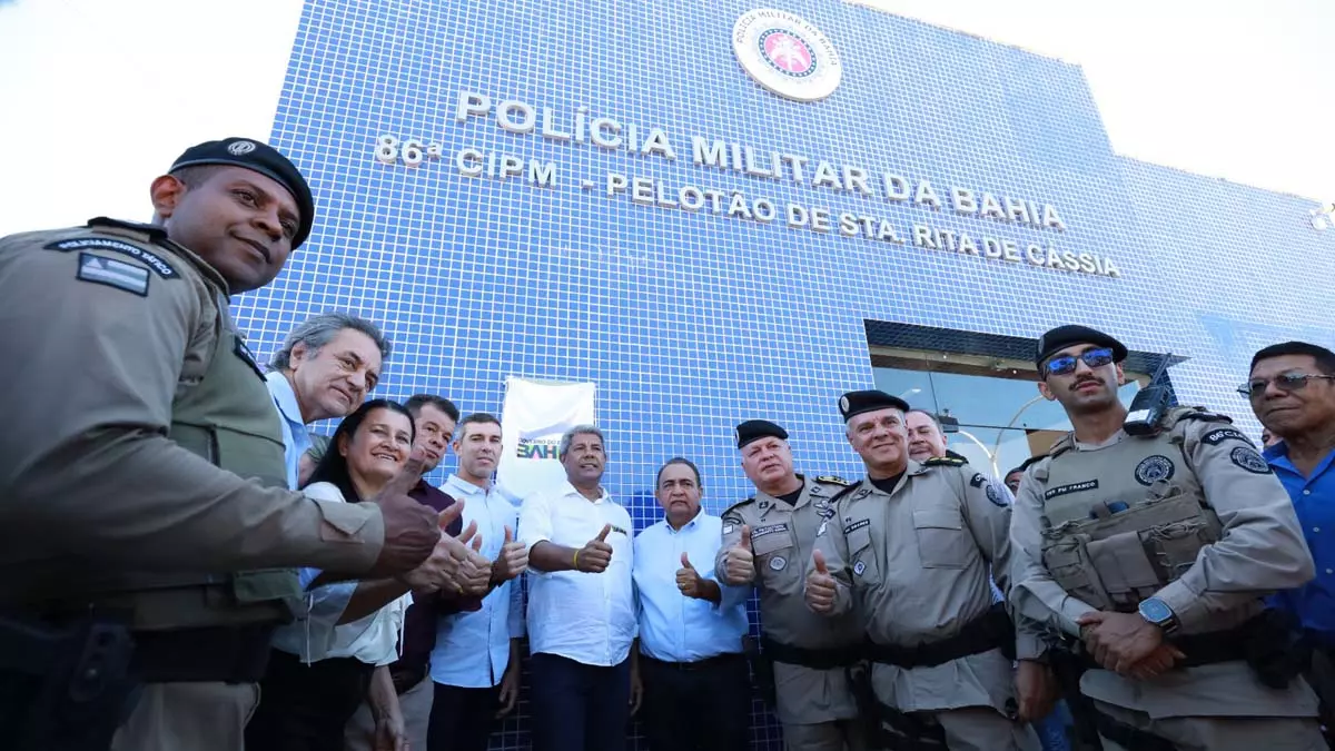 integrada da Polícia Civil e Militar do oeste baiano foi inaugurada nesta terça-feira (21), no município de Santa Rita de Cássia,