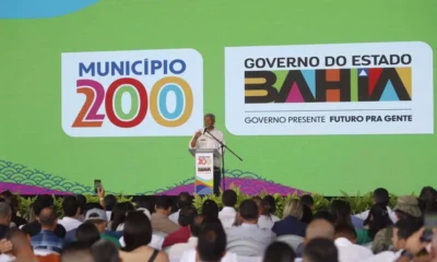 Com a marca de 200 cidades da Bahia visitadas desde que tomou posse, em 1° de janeiro de 2023, o governador Jerônimo Rodrigues esteve,