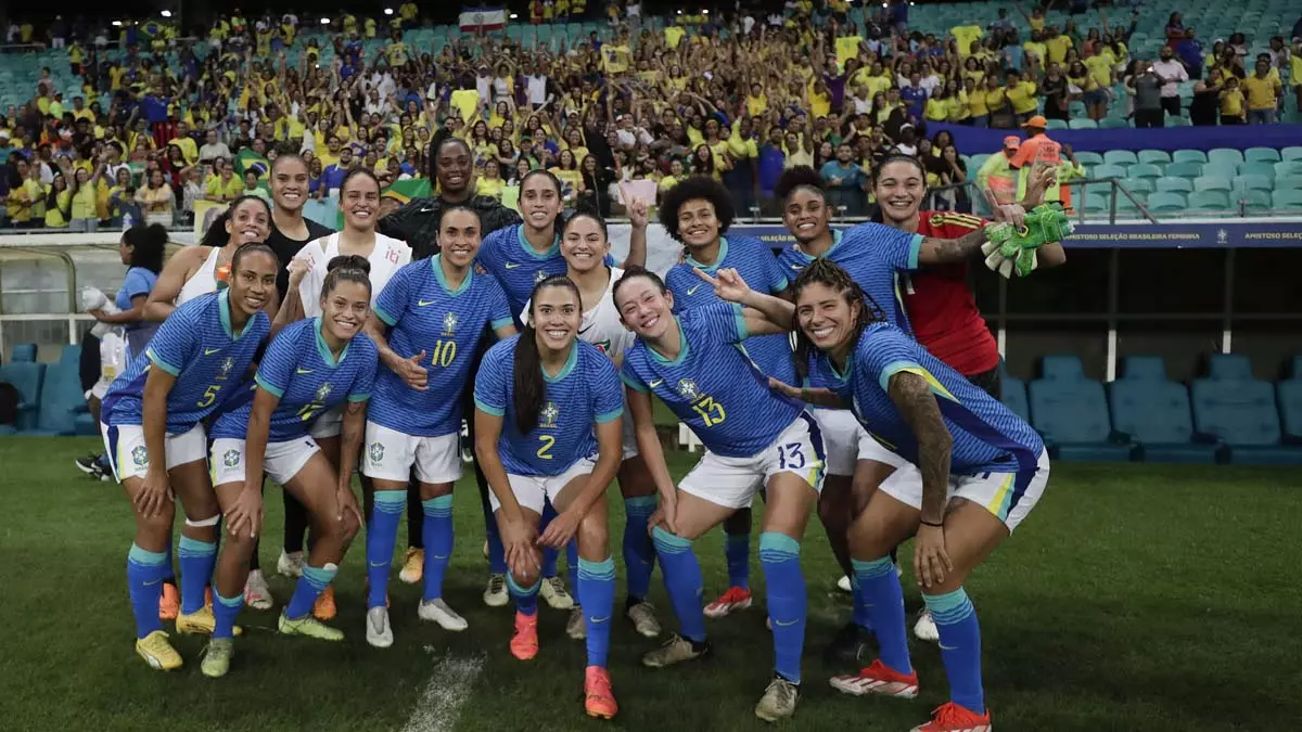 A Seleção Brasileira venceu a Jamaica em seu último amistoso antes dos Jogos Olímpicos de Paris 2024. Nesta terça-feira (4),