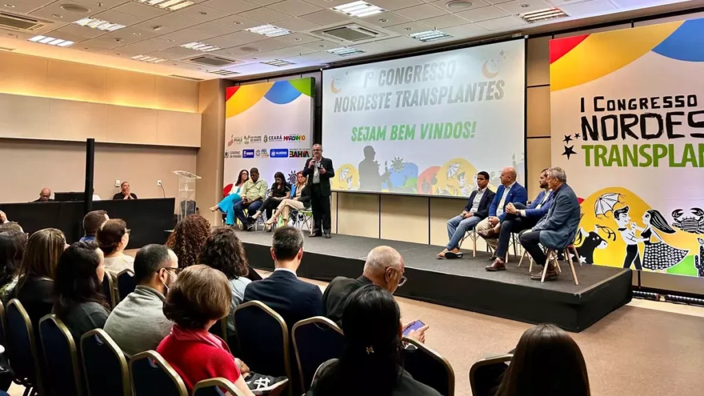(5) o I Congresso Nordeste de Transplantes, que acontece até sexta-feira (7) no Quality Hotel, no Stiep, em Salvador.