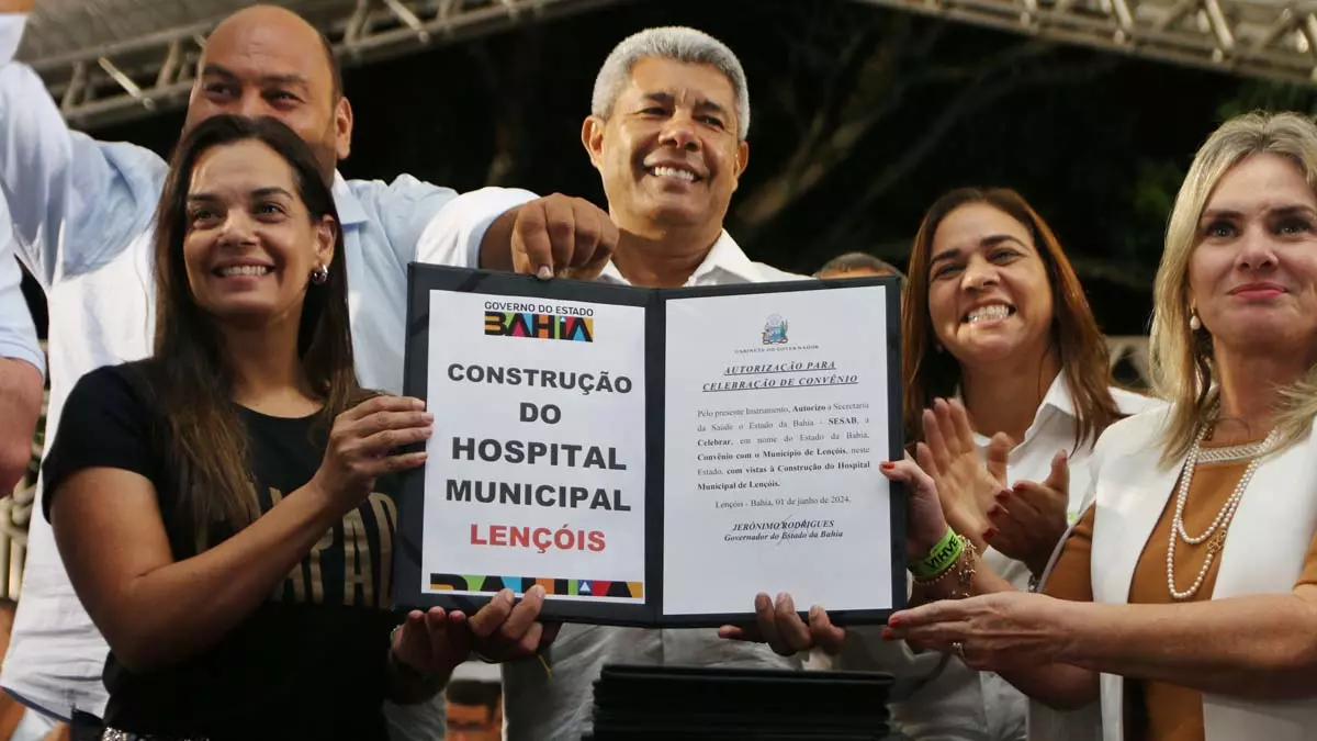 O município de Lençóis, na Chapada Diamantina, terá um novo hospital graças a um convênio firmado entre o Governo do Estado e a