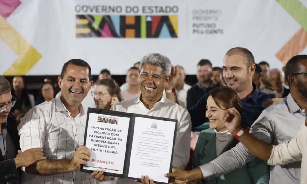 Quarta cidade do sudoeste baiano visitada pelo governador Jerônimo Rodrigues esta semana, Planalto, município de 28 mil habitantes,