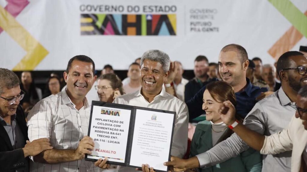 Quarta cidade do sudoeste baiano visitada pelo governador Jerônimo Rodrigues esta semana, Planalto, município de 28 mil habitantes,