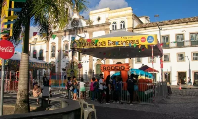 O São João do Centro Histórico segue proporcionando um verdadeiro clima junino no coração de Salvador neste fim de semana,