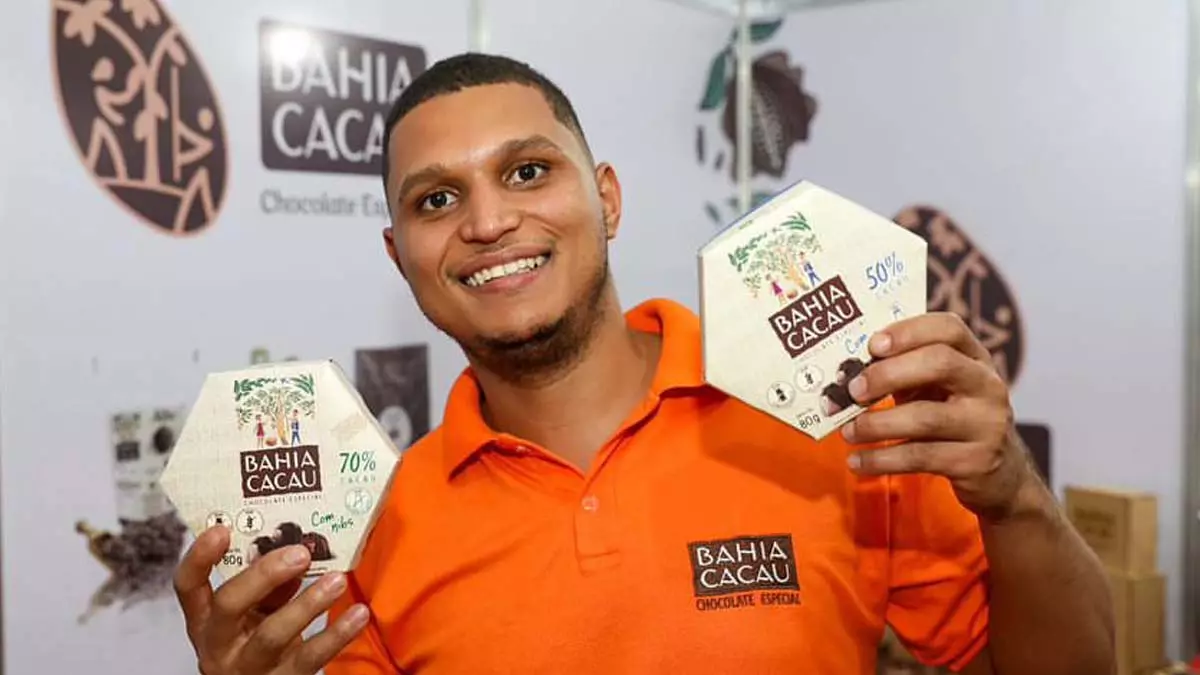 Benevides, criadora da fábrica de chocolate com o nome da família, no sul da Bahia, foi dada no Chocolat Festival, que acontece no Centro