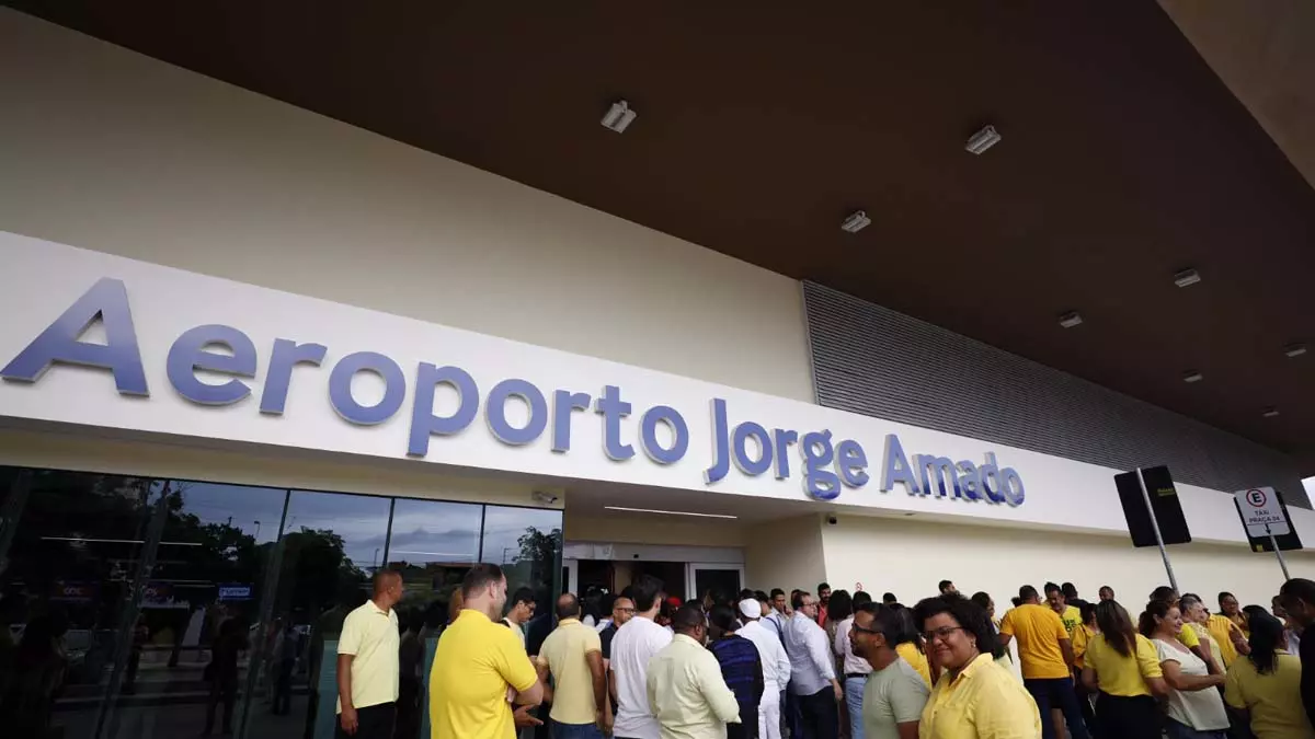 Uma das portas de entrada para a região sul da Bahia, o Aeroporto Jorge Amado, em Ilhéus, passou por obras de modernização e ampliação