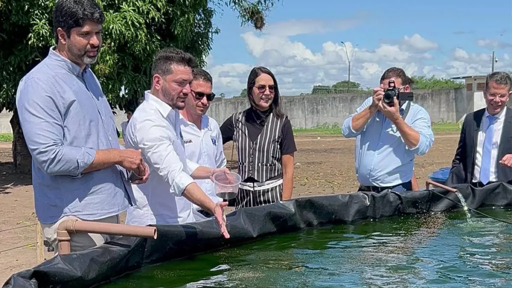 Foi inaugurado nesta sexta-feira (19), no Conjunto Penal de Feira de Santana, o primeiro projeto de piscicultura implantado