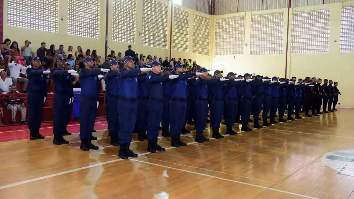 A Guarda Civil Municipal (GCM) deu as boas-vindas a 52 novos agentes, durante a formatura da 6ª Turma de formandos da corporação,