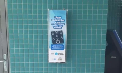 Com o objetivo de estimular a prevenção de infecções sexualmente transmissíveis, nas estações do BRT foram instalados