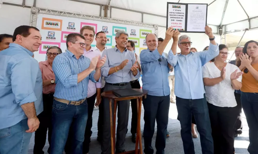 A cidade de Feira de Santana, no Portal do Sertão, vai receber um pacote de obras de mobilidade e drenagem, da gestão estadual.