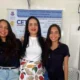 comunidade escolar, as estudantes Ana Clara Santana e Ana Clara Santos, do Centro Territorial de Educação Profissional do Médio