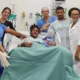 O Hospital Geral Menandro de Faria, em Lauro de Freitas, viveu um momento especial na noite deste sábado (7) com o nascimento de Maria Helena,