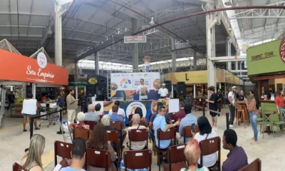 a Cozinha Show da Semana do Pescado no Mercado do Rio Vermelho (Ceasinha). Criada para difundir consumo de peixes,