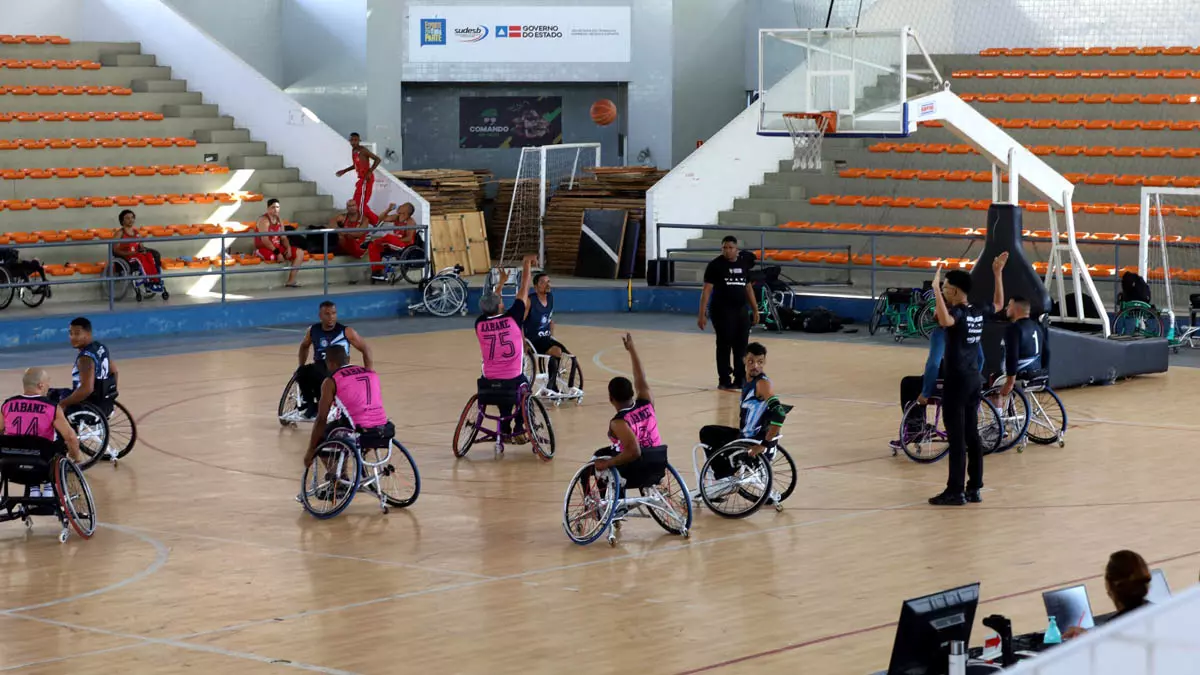 (AMPDD), na abertura do Torneio de Basquete em Cadeira de Rodas (BCR) Bahia, nesta sexta-feira (20). O placar foi