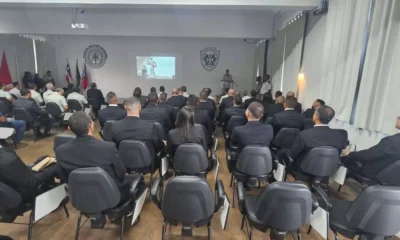 na tarde desta sexta-feira (13), a formatura de 27 alunos da quarta edição do Curso de Operações de Inteligência,