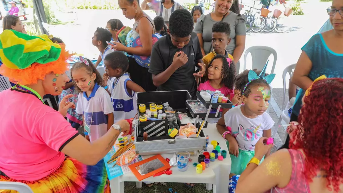 Festival das Crianças em  comemoração ao dia dedicado ao público infantil, celebrado em 12 de outubro. O evento acontecerá