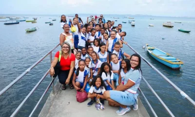 O projeto "As Literaturas que Flutuam", realizado em Ilha de Maré, encerrou sua programação na última sexta-feira (25),